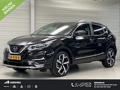 Nissan Qashqai - 1.2 Tekna + / Navigatie / Half Lederenbekleding / 360 Graden Camera / Panoramadak / Elektr