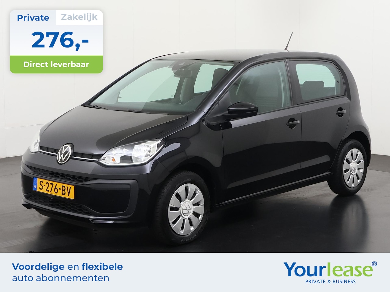 Volkswagen Up! - 1.0 | All-in 276,- Private Lease | Direct uit voorraad! - AutoWereld.nl