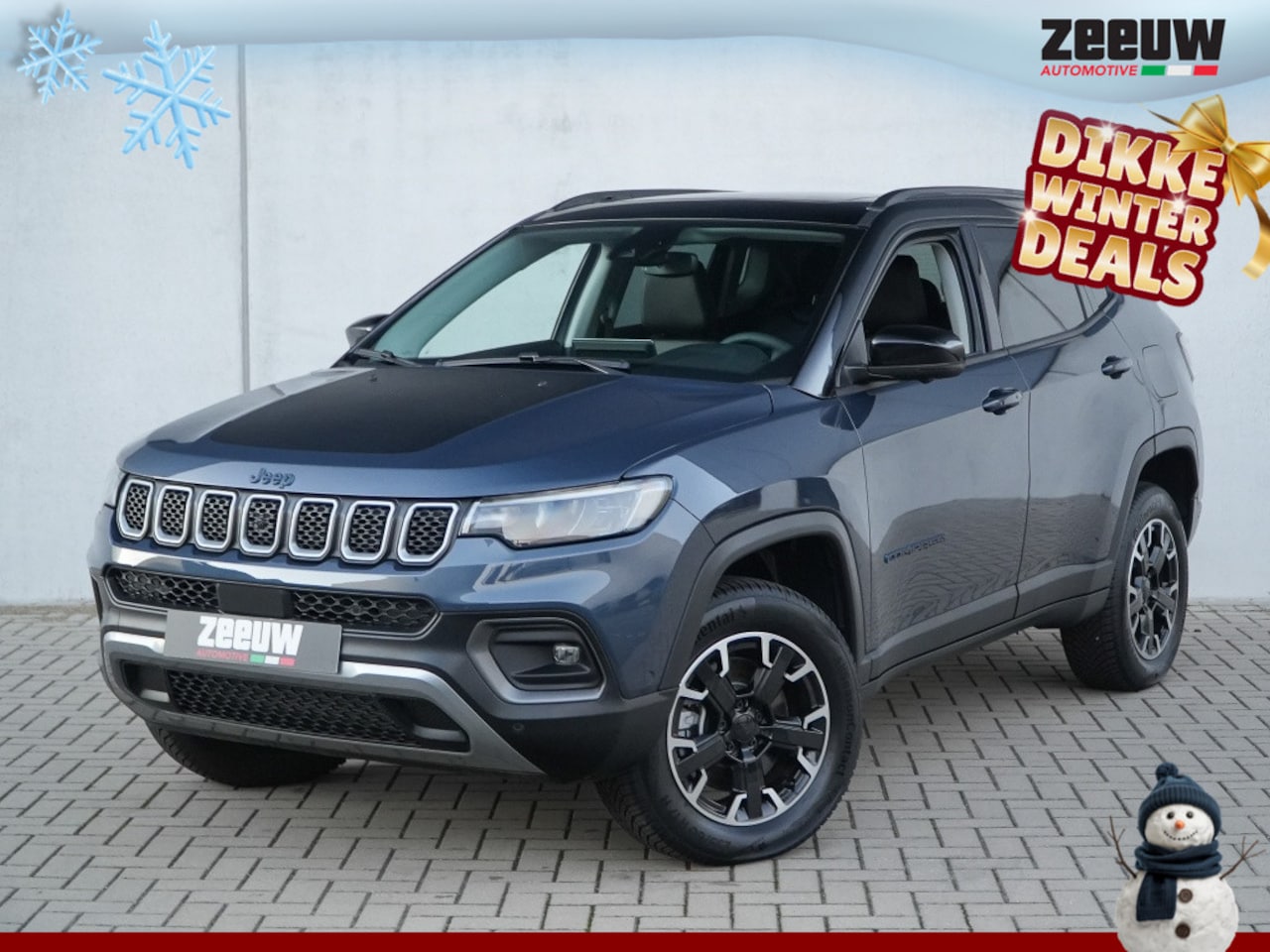 Jeep Compass - 4xe 240 PK High Upland | Navi | Pano | 360cam | Winter | ACC - AutoWereld.nl