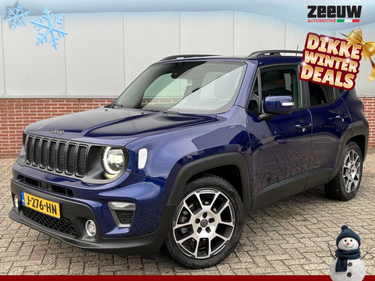 Jeep Renegade - 1.3 Turbo 150 PK S | Pano | Leder | Trekhaak | LED | 19" - AutoWereld.nl