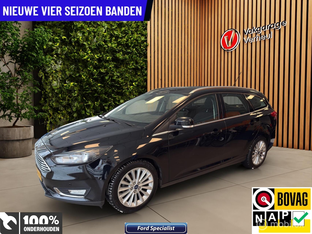 Ford Focus Wagon - 1.0 Titanium|125Pk|Navi|Clima|Cruise|Nap - AutoWereld.nl