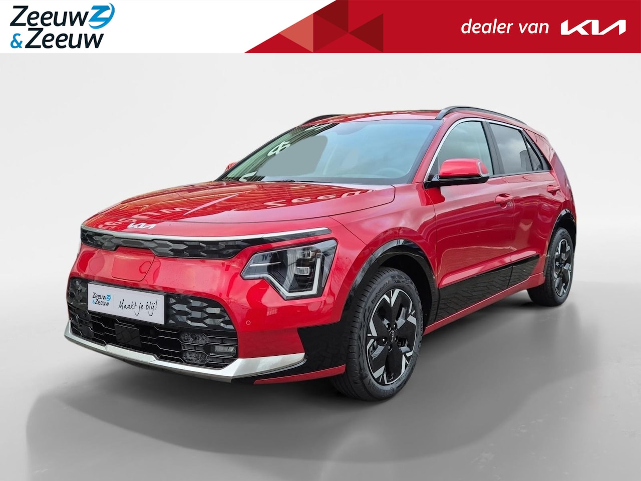 Kia Niro EV - Plus 64.8 kWh | Airco | Navi | Camera | Privacyglass | NIEUW OP VOORRAAD | €3000,- Inruilk - AutoWereld.nl