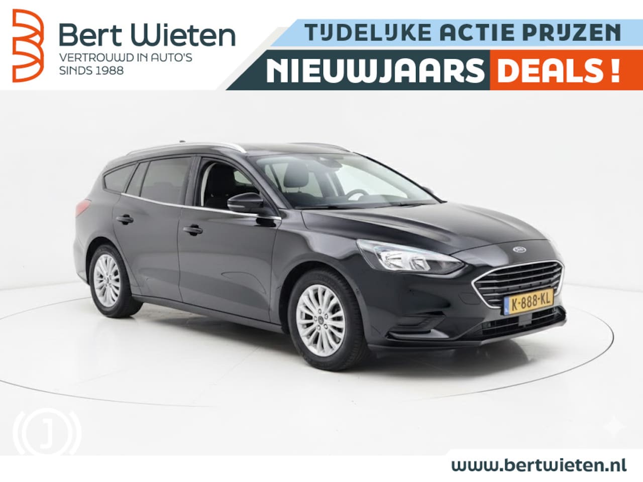 Ford Focus Wagon - 1.0 EcoB. Titanium | Geen import | Trekhaak I Navi | Cruise | - AutoWereld.nl