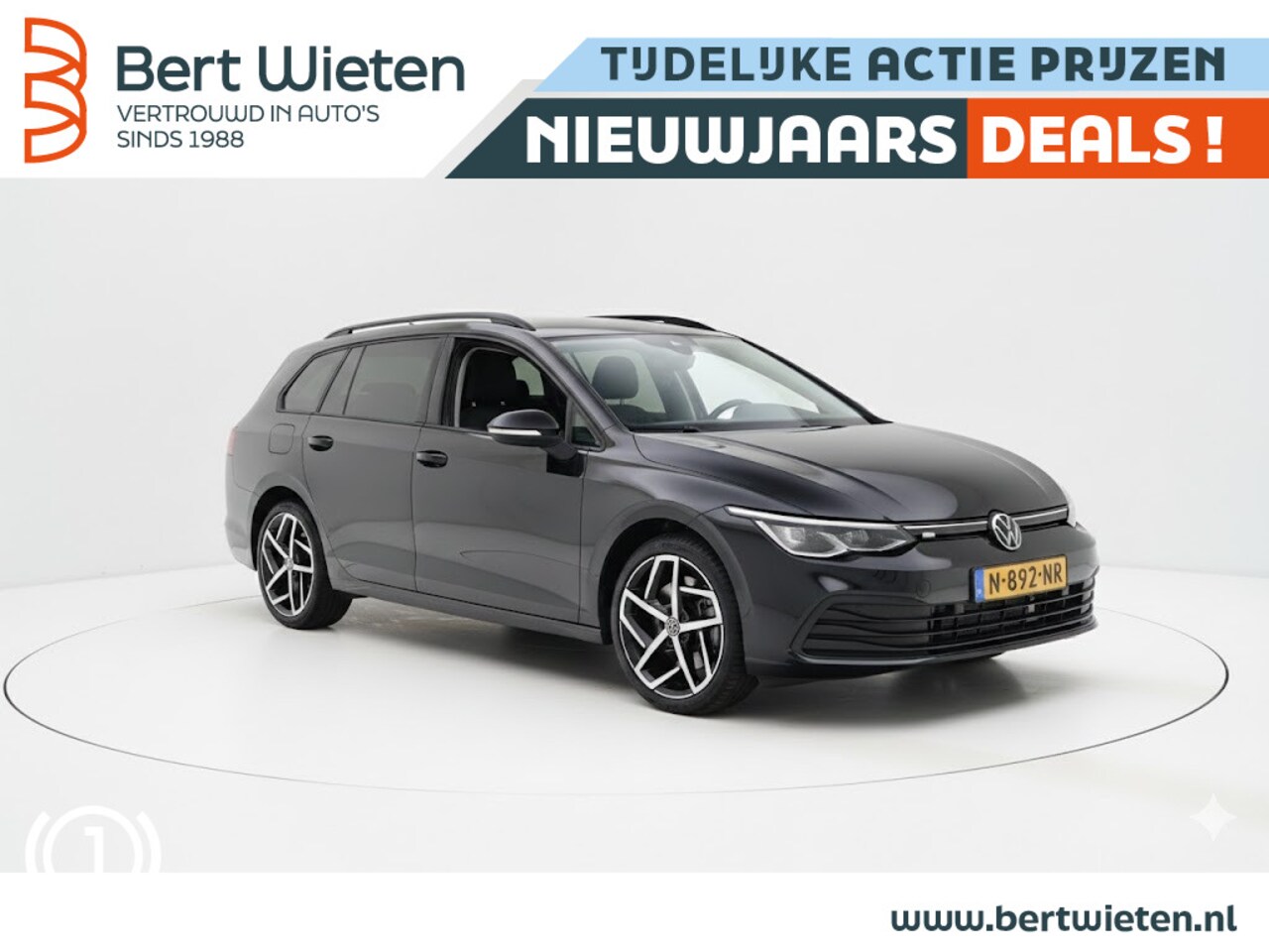 Volkswagen Golf Variant - 1.5 eTSI Style | Geen import | Navi | Cruise | Sfeerverlichting - AutoWereld.nl