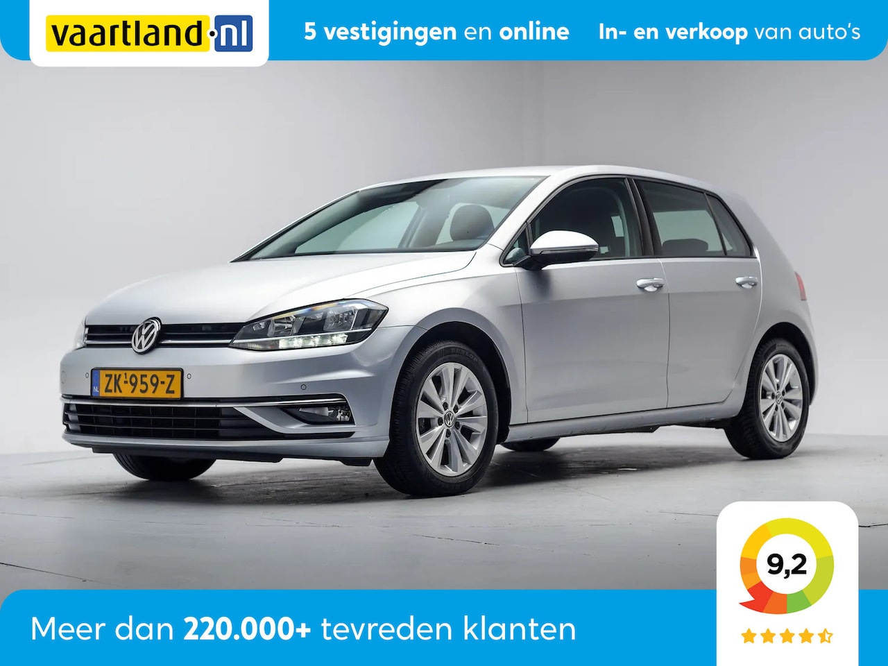 Volkswagen Golf - 1,0 Comfortline [ Adaptief cruise Navigatie ] - AutoWereld.nl