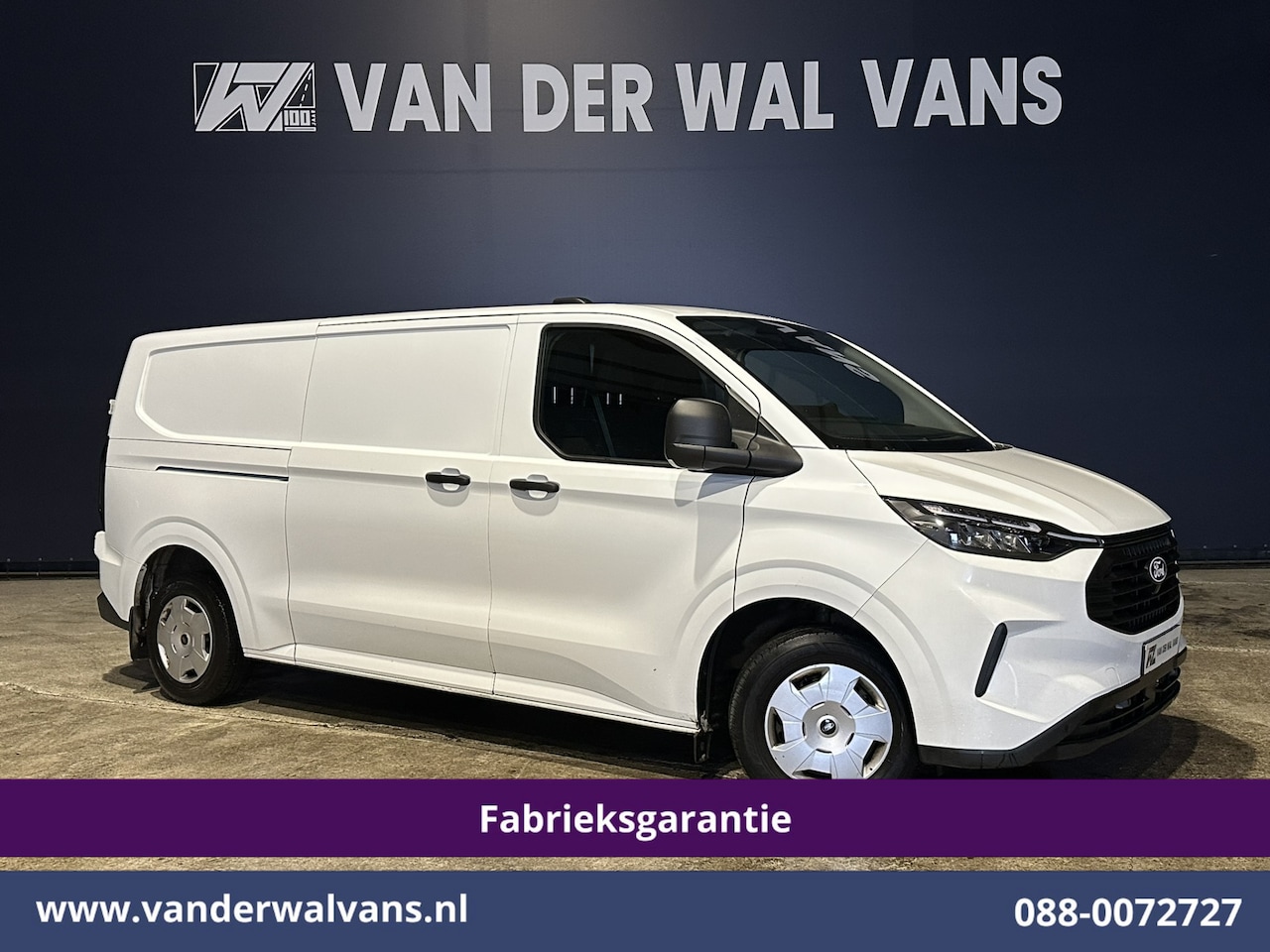 Ford Transit Custom - 2.0 TDCI 136pk L2H1 Fabrieksgarantie Euro6 Airco | Camera | Apple Carplay | LED | Cruiseco - AutoWereld.nl