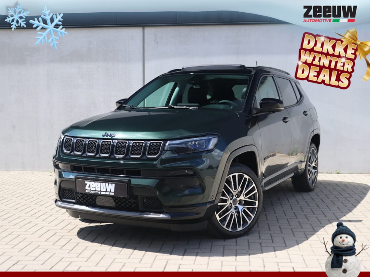 Jeep Compass - 4xe 240 PK Hybride Summit | Pano | Premium | Safety | 360cam | 1 - AutoWereld.nl