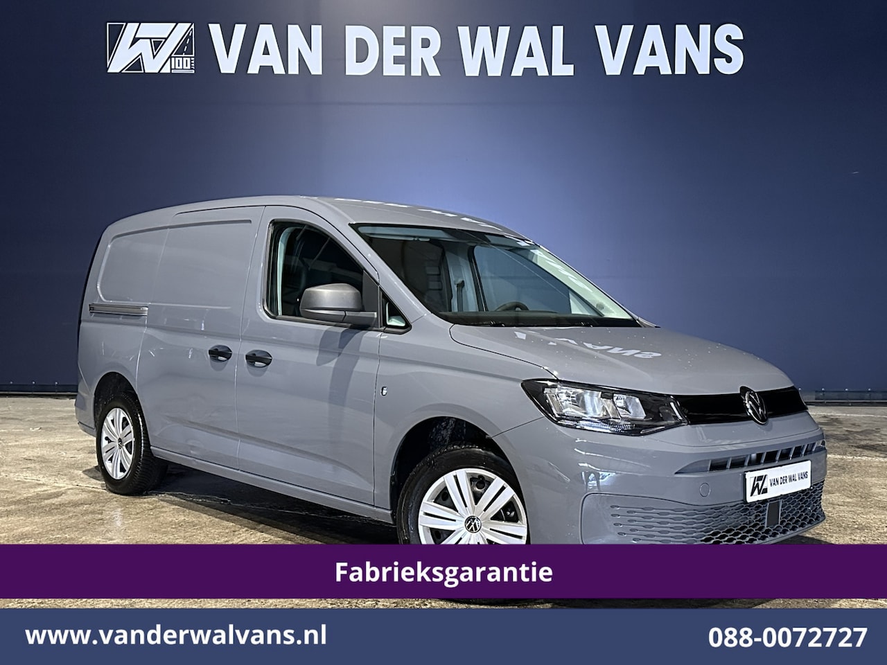 Volkswagen Caddy Cargo Maxi - 2.0 TDI L2H1 Fabrieksgarantie Euro6 Airco | Camera | Apple Carplay | Bumper in de kleur An - AutoWereld.nl