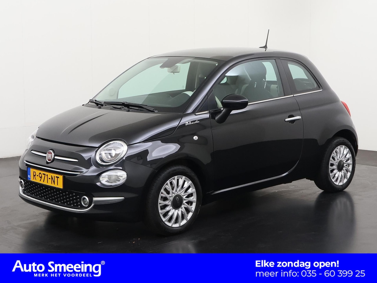Fiat 500 - 1.0 Hybrid Dolcevita | Panoramadak | Apple/Android Carplay | Zondag Open! - AutoWereld.nl