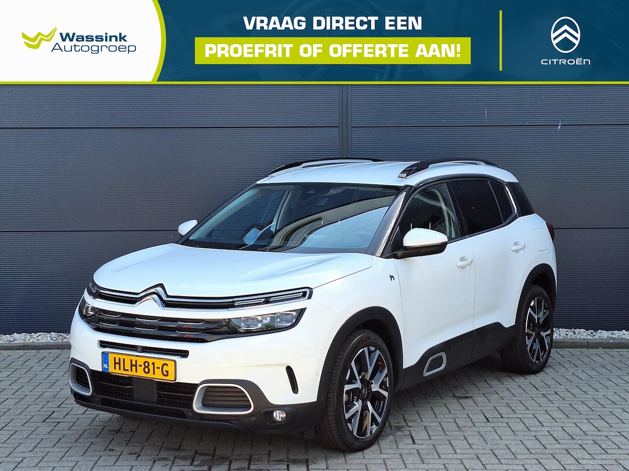 Citroën C5 Aircross - 1.6 Hybrid 225pk PHEV EAT8 Shine | Navigatie | Camera | Cruise Control | Stoelverwarming | - AutoWereld.nl