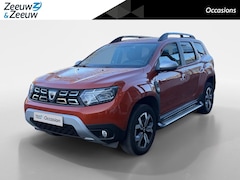 Dacia Duster - 1.3 TCe Prestige AUTOMAAT NAVI AIRCO TREKHAAK CAMERA SIDESTEPS HOGE INSTAP LM VELGEN APPLE