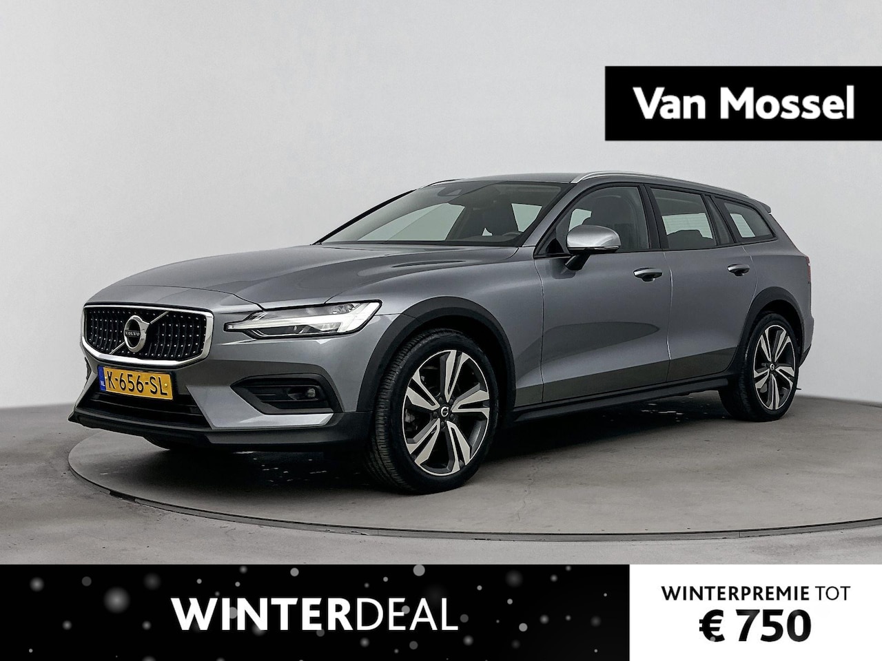 Volvo V60 Cross Country - 2.0 B5 AWD Pro AUTOMAAT | LEDER | CAMERA | ELEKTRISCH VERSTELBARE STOELEN - AutoWereld.nl