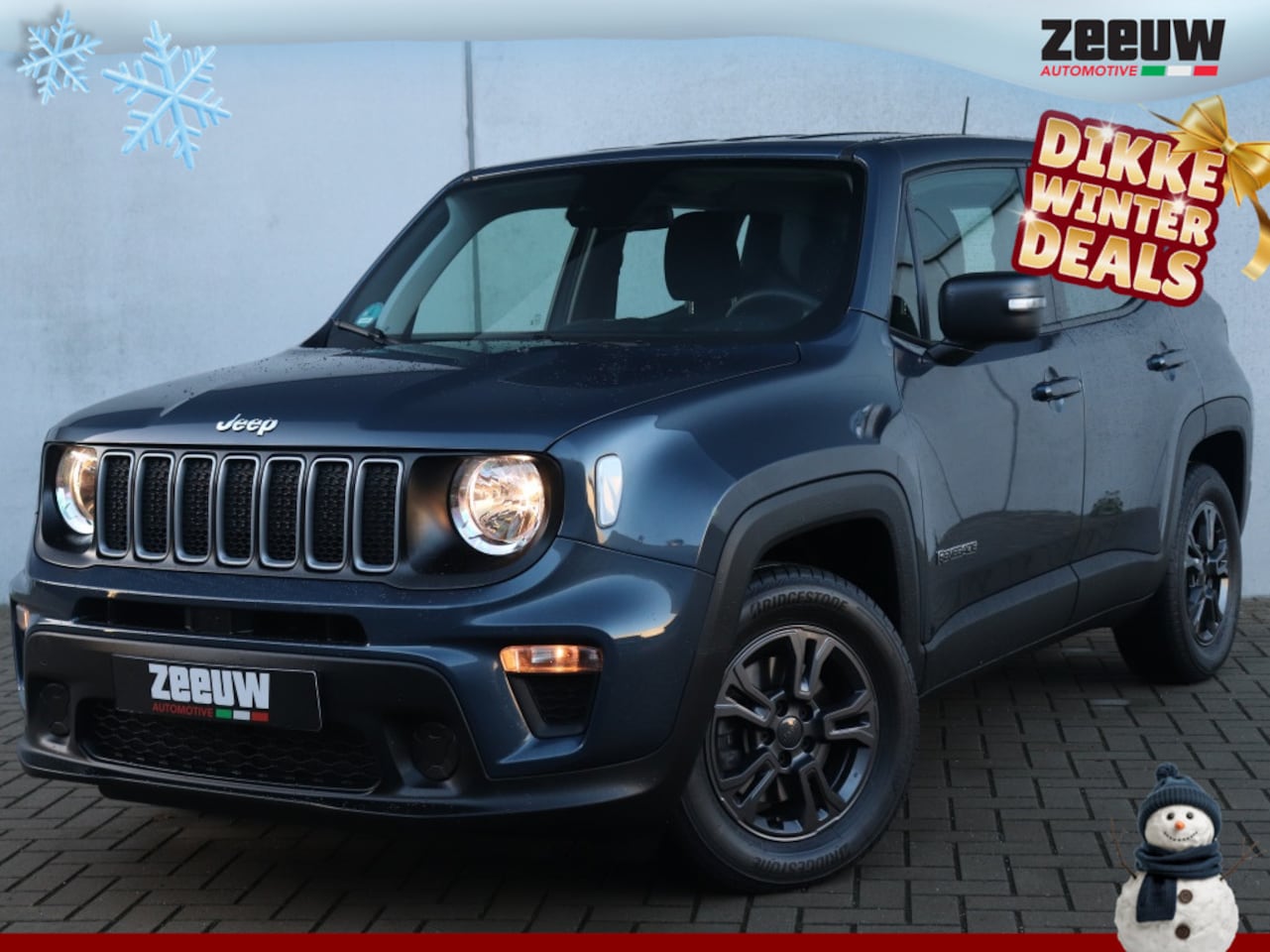 Jeep Renegade - 1.5T e-Hybrid 130 PK Longitude | Navi | Trekhaak | Clima - AutoWereld.nl