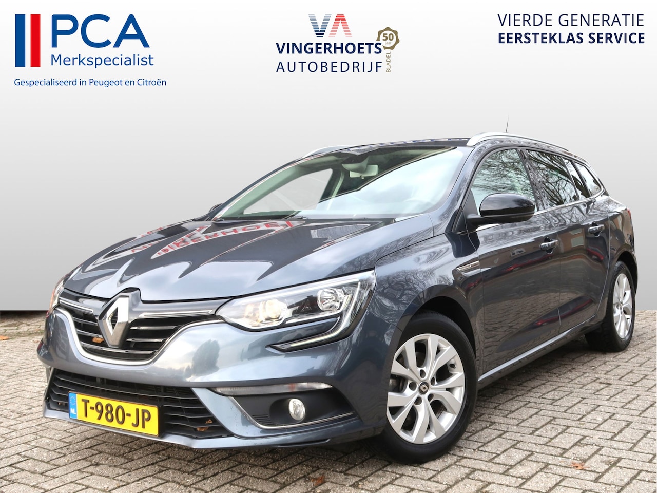 Renault Mégane Estate - 1.3 TCe Limited 115 Pk Benzine * Navigatie * Trekhaak * Vierseizoenenbanden * Climate & Cr - AutoWereld.nl