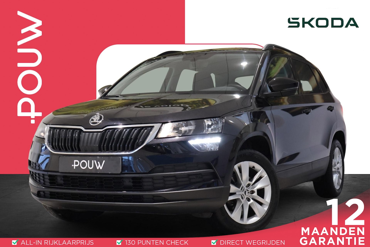 Skoda Karoq - 1.0 TSI 115pk Business Edition | Trekhaak | Cruise Control | Climate Control | Parkeersens - AutoWereld.nl