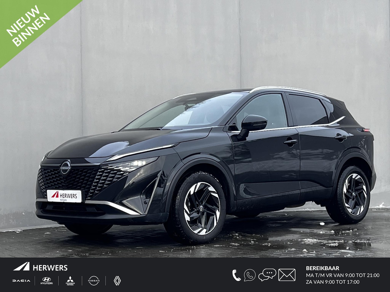 Nissan Qashqai - 1.3 MHEV Xtronic N-Connecta Automaat / Fabrieksgarantie tot 05-2028 < 100.000 km / 1.800 k - AutoWereld.nl