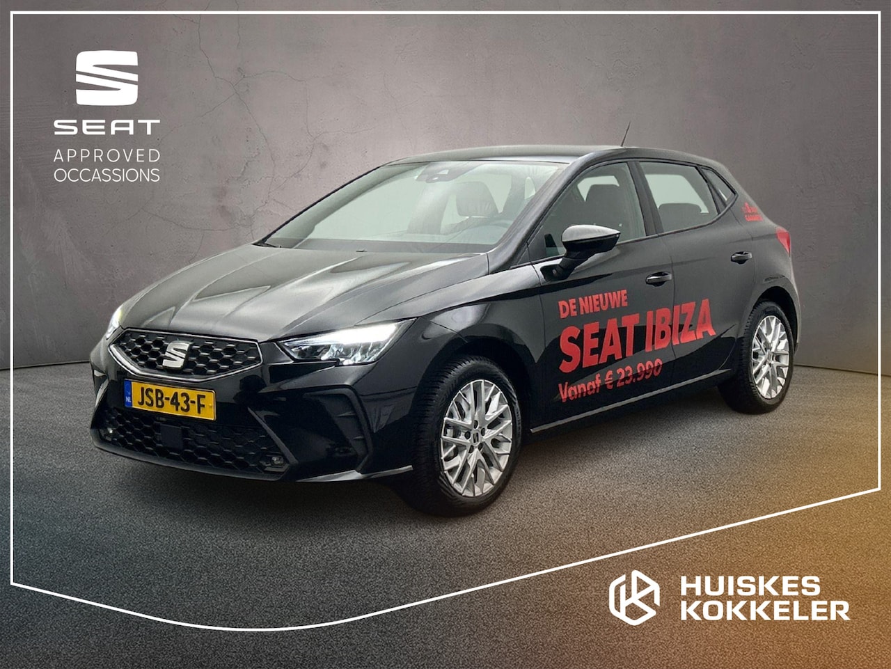 SEAT Ibiza - Style Business Connect 1.0 TSI 95pk Cruise control, LED koplampen, App connect, Parkeersen - AutoWereld.nl