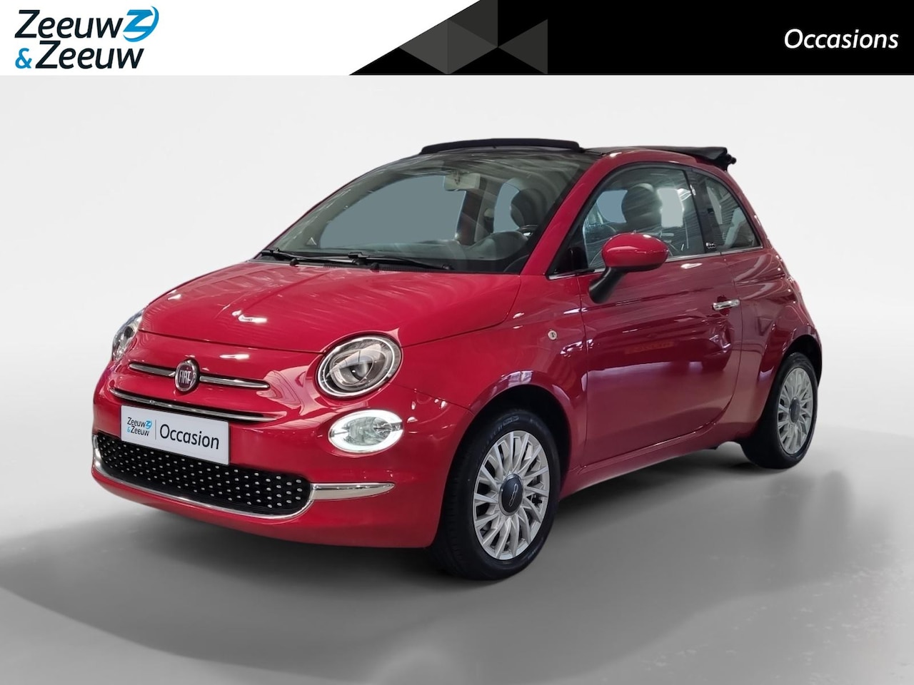Fiat 500 C - 0.9 TwinAir Turbo Lounge * 1e Eigenaar * Cabrio * Cruise Control * Airco * LM Velgen 15" * - AutoWereld.nl