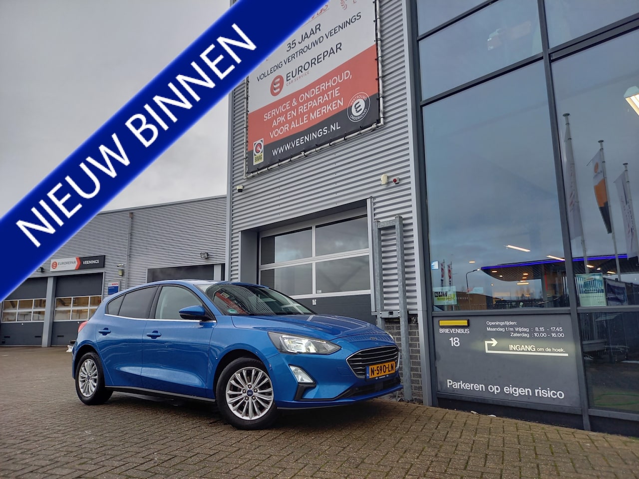 Ford Focus - 1.0 EcoBoost Titanium X Business 1E EIGENAAR - NL AUTO - HUD - B&O AUDIO - AutoWereld.nl