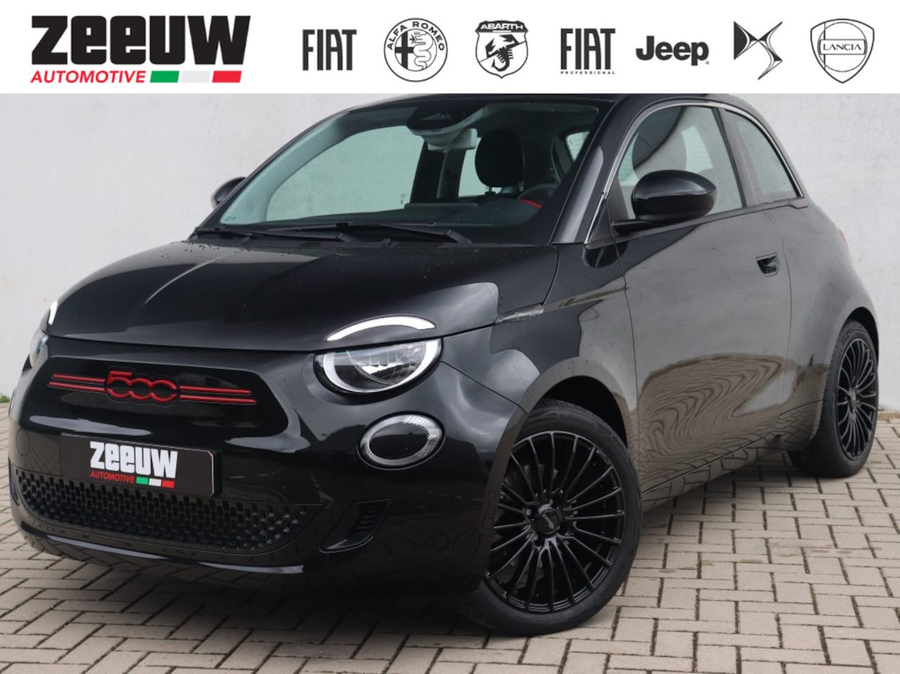 Fiat 500e - Red by Red | 16" | Carplay | Clima - AutoWereld.nl