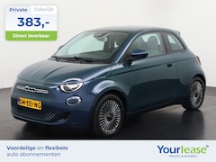 Fiat 500 - Icon 42 kWh | All-in 383, - Private Lease | Direct uit voorraad