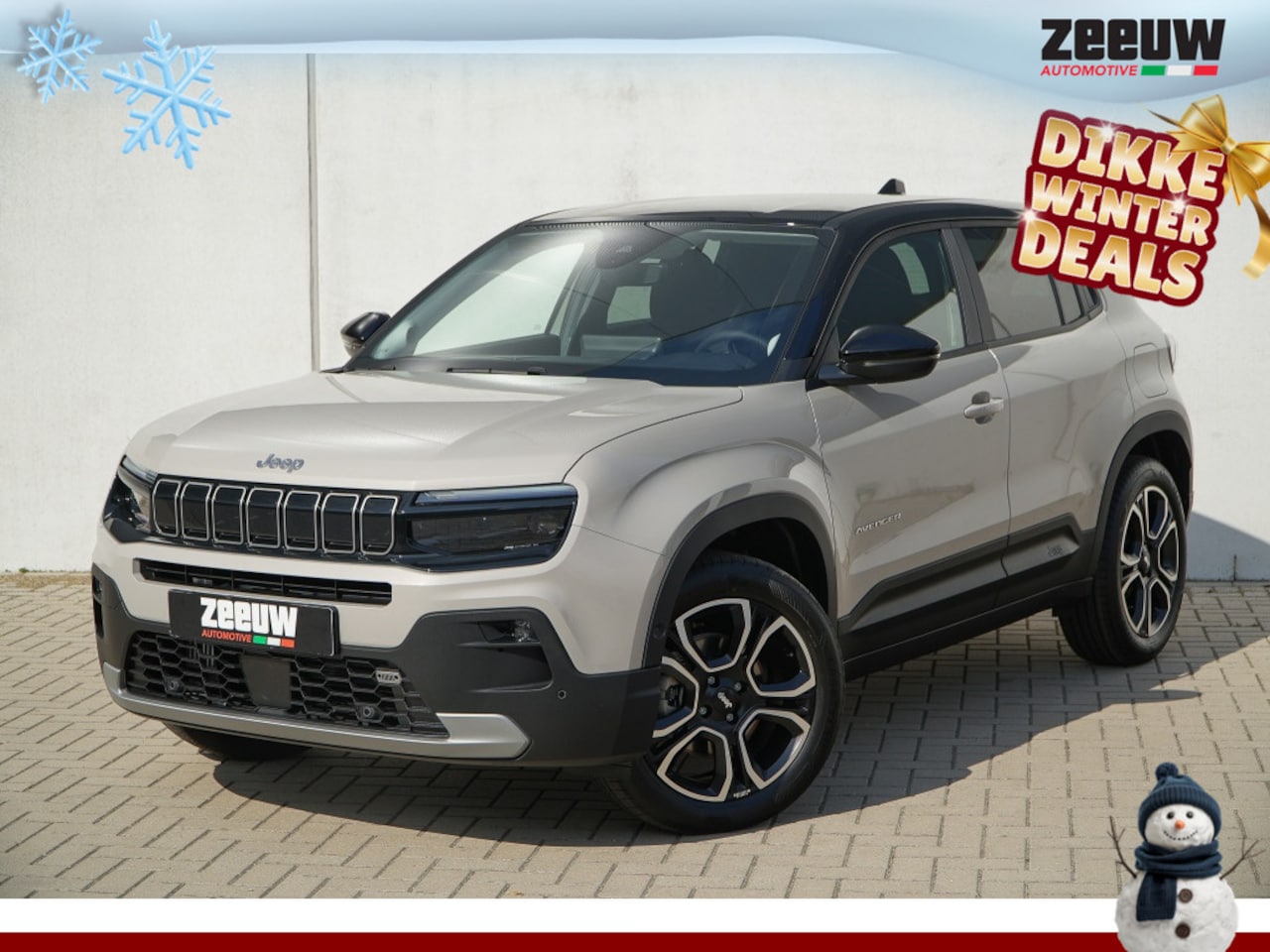 Jeep Avenger - 1.2 e-Hybrid Summit | Navi | JBL | Camera | Winter | 18" - AutoWereld.nl