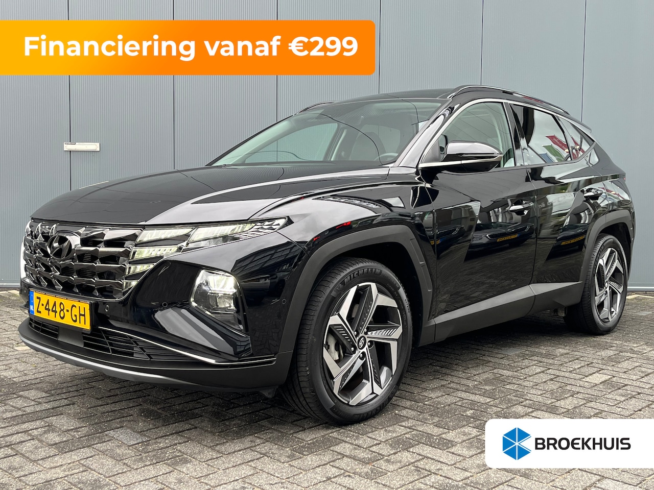 Hyundai Tucson - 1.6 T-GDI 265pk PHEV Premium Sky 4WD (299,- p/m Demo Deal!) | Leder | Carplay | Climate | - AutoWereld.nl