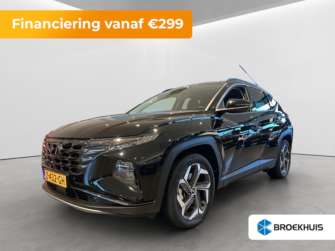 Hyundai Tucson - 1.6 T-GDI 265pk PHEV Premium 4WD (299,- p/m Demo Deal!) | Leder | Carplay | Climate | Keyl - AutoWereld.nl