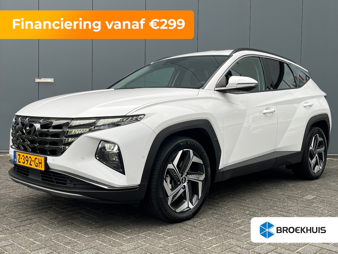 Hyundai Tucson - 1.6 T-GDI 265pk PHEV Premium 4WD (299,- p/m Demo Deal!) | Leder | Carplay | Climate | Keyl - AutoWereld.nl