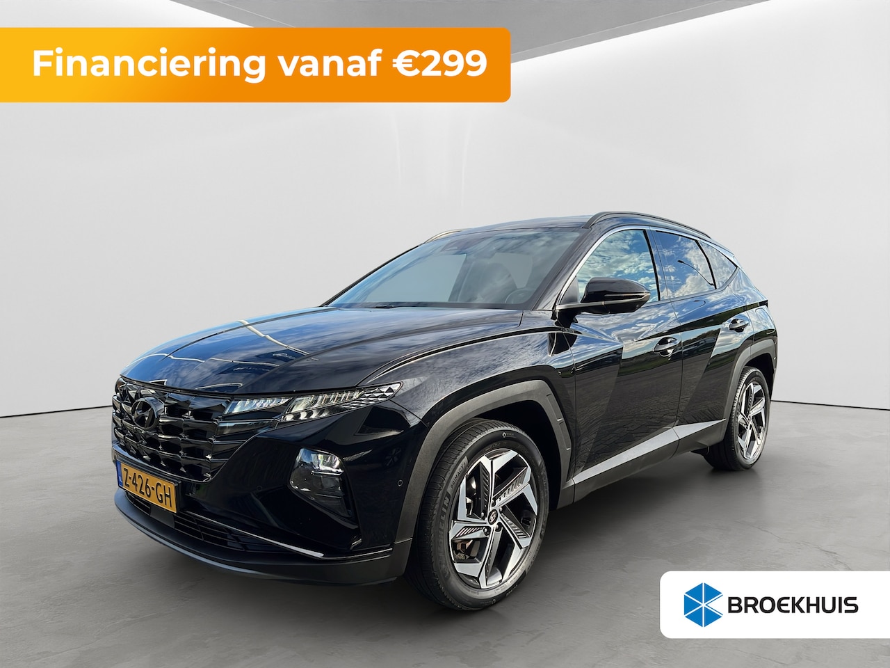 Hyundai Tucson - 1.6 T-GDI 265pk PHEV Premium 4WD (299,- p/m Demo Deal!) | Leder | Carplay | Climate | Keyl - AutoWereld.nl