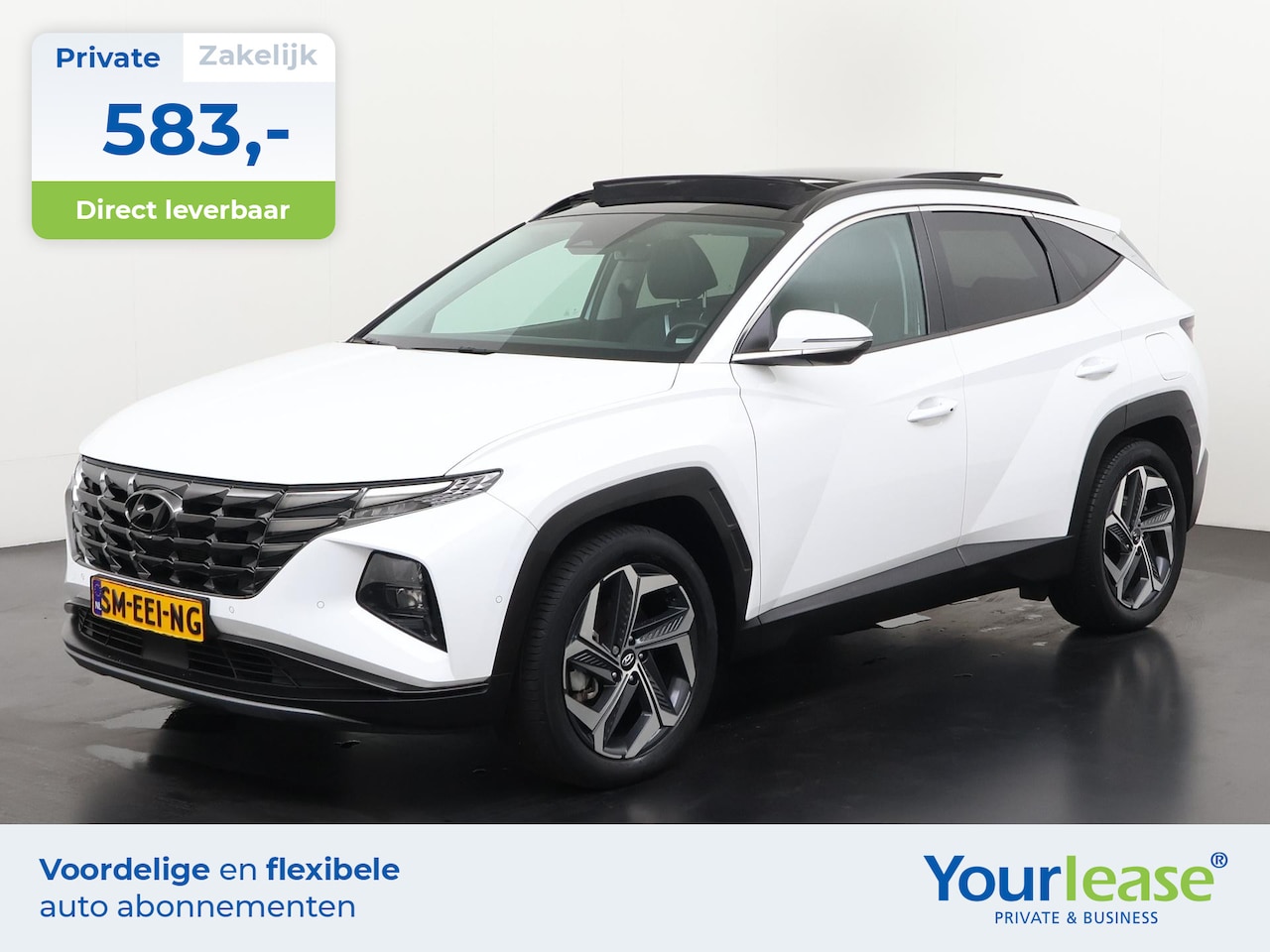 Hyundai Tucson - 1.6 T-GDI PHEV Premium Sky 4WD | All-in 583,- Private Lease | Direct uit voorraad - AutoWereld.nl