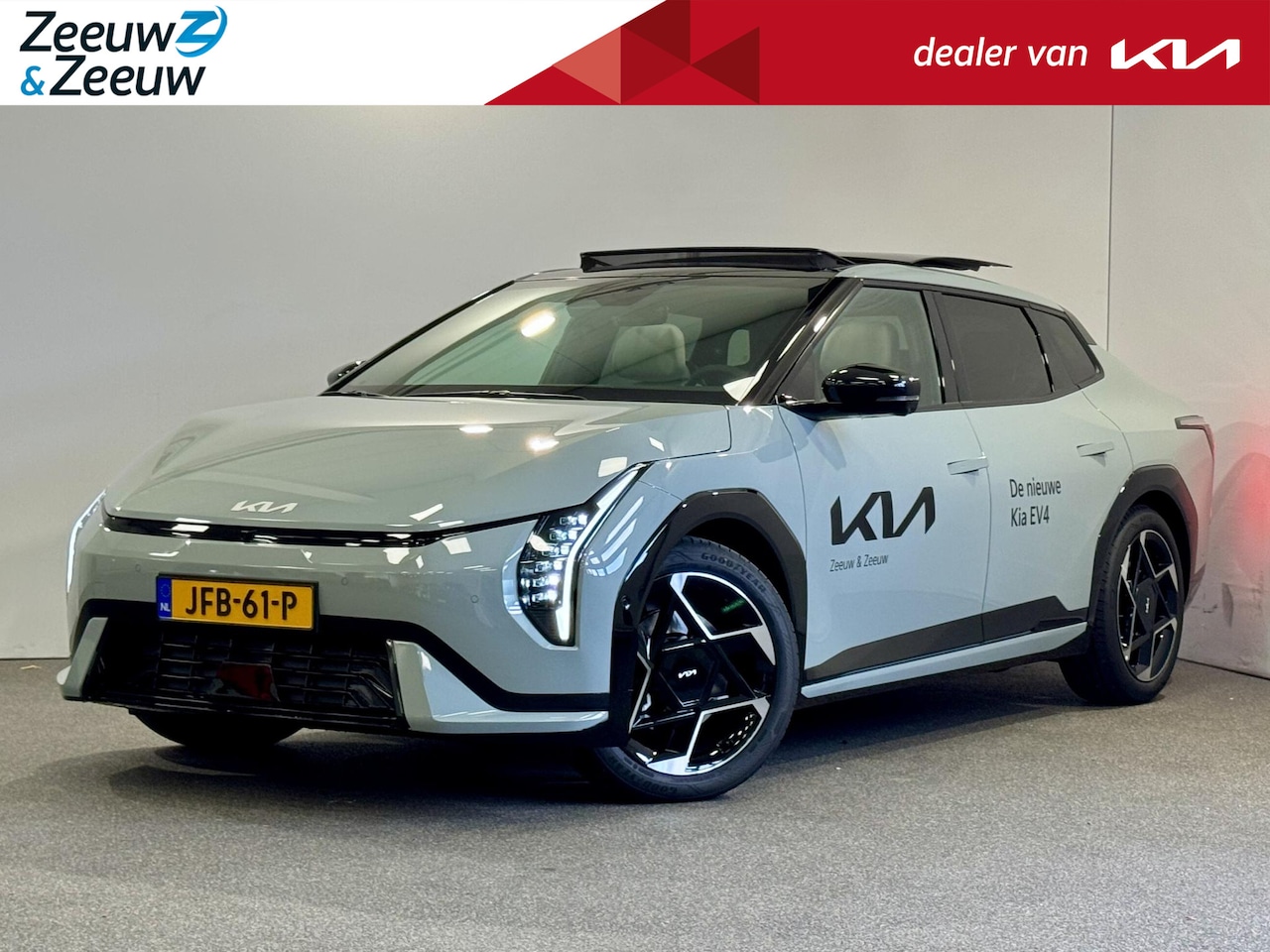 Kia EV4 Fastback - GT-PlusLine 81.4 kWh | NIEUW MODEL | 204 pk | 595 km actieradius | Bel voor info 071-76006 - AutoWereld.nl