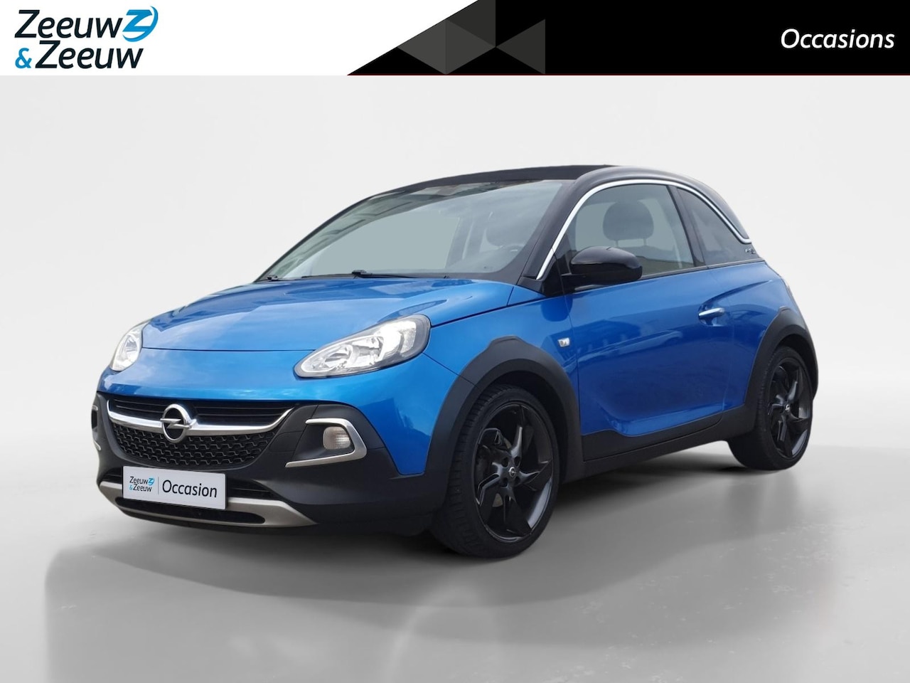 Opel ADAM - 1.0 Turbo 90pk Rocks BlitZ | Navigatie | Stoel en stuurverwarming | Elektrisch schuifdak | - AutoWereld.nl