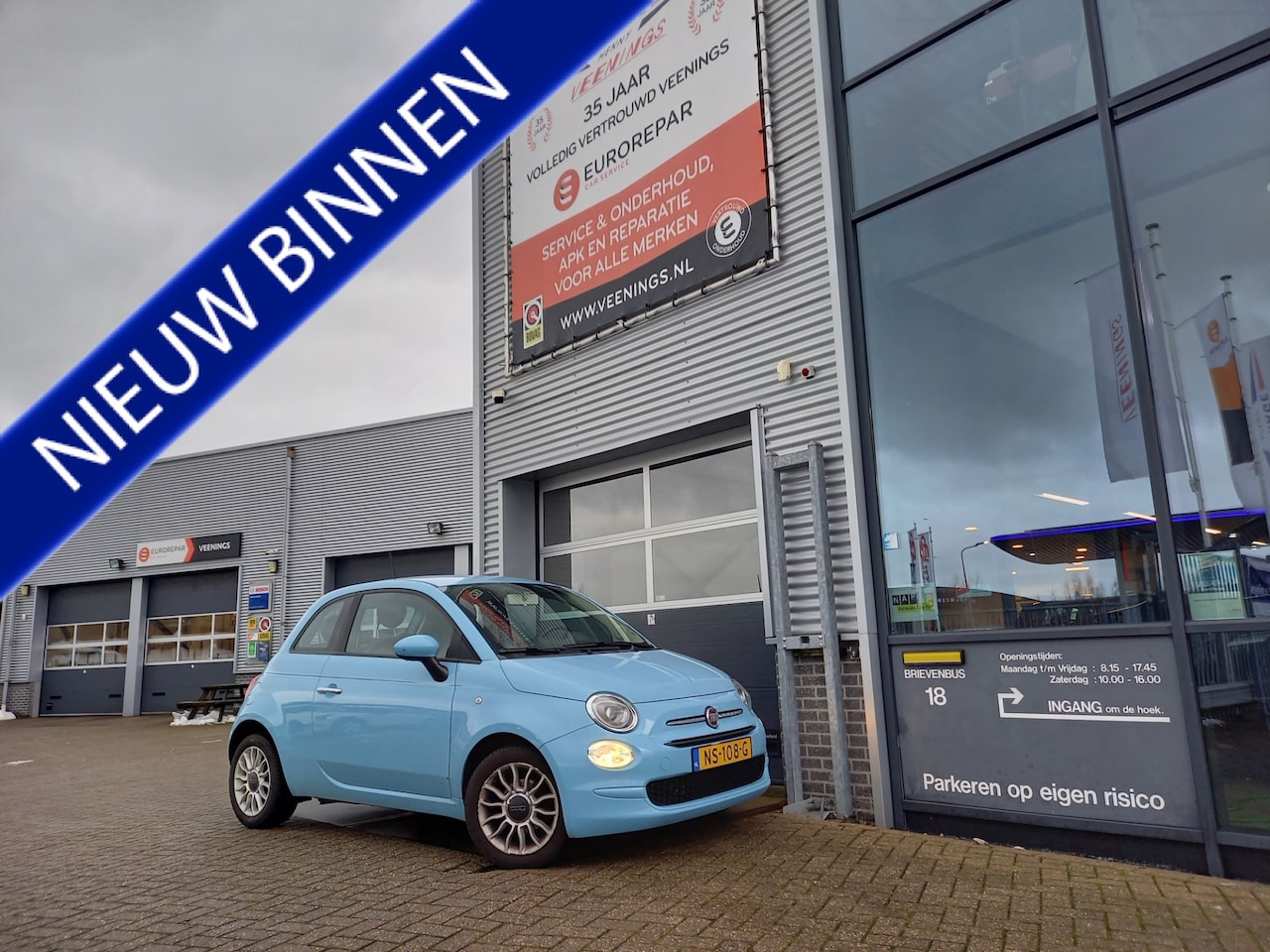 Fiat 500 - 0.9 TwinAir Turbo Popstar - 1E EIGENAAR - NL AUTO - AIRCO - CRUISE LIMIT - LM VELGEN - LED - AutoWereld.nl