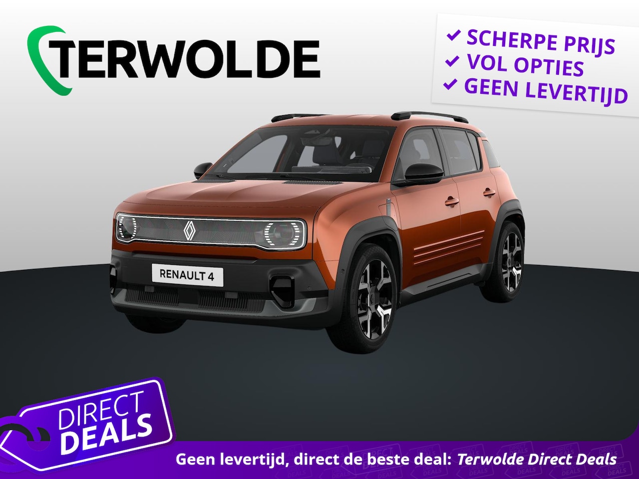 Renault 4 - comfort range techno 52 kWh | Achteruitrijcamera | Elektronische Airconditioning | Full LE - AutoWereld.nl