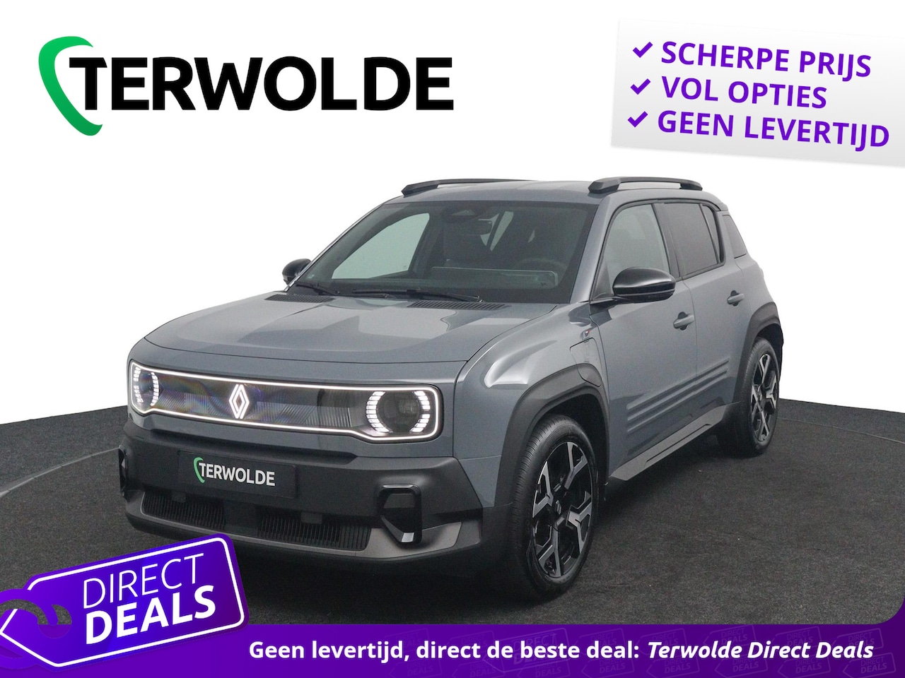 Renault 4 - comfort range techno 52 kWh | Warmtepomp | Stoelverwarming | Achteruitrijcamera | - AutoWereld.nl