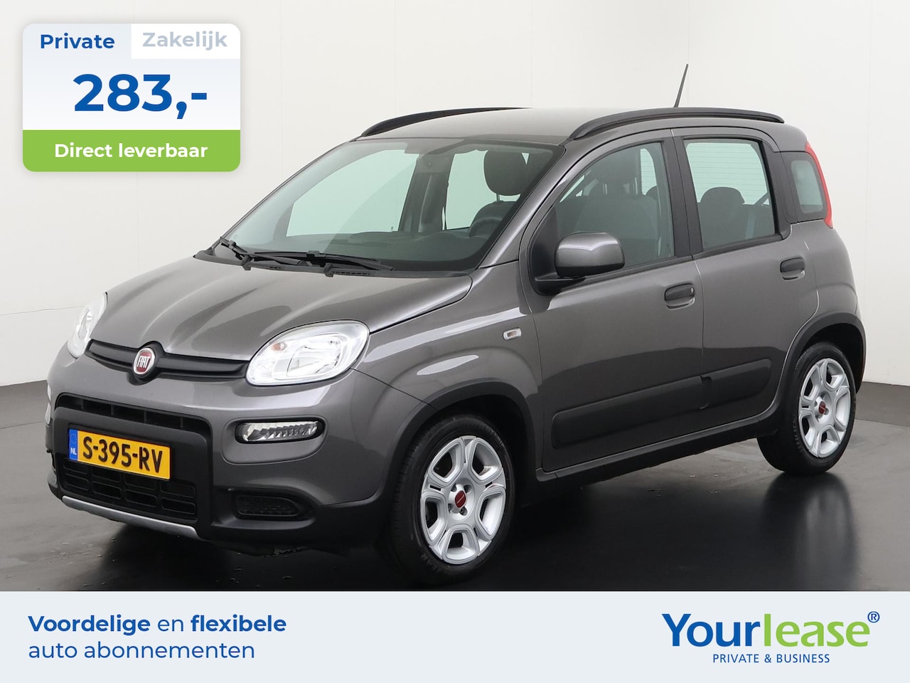 Fiat Panda - 1.0 Hybrid City Life | All-in 283,- Private Lease | Direct uit voorraad - AutoWereld.nl
