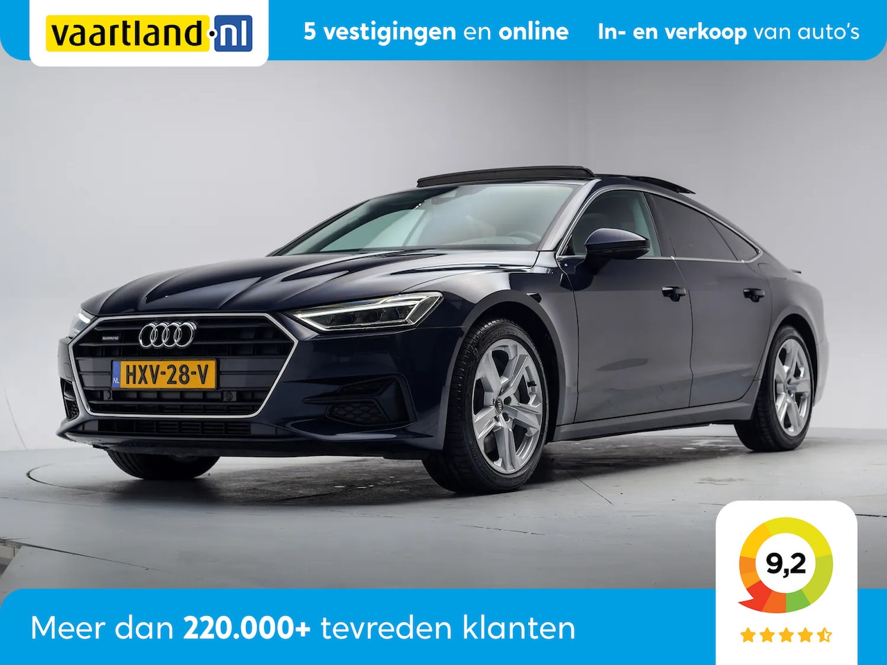 Audi A7 Sportback - 50 TFSI e Quattro Pro Line Plus [ Panorama Bang&Olufsen Alcantara/leder Stoelverwarming ] - AutoWereld.nl