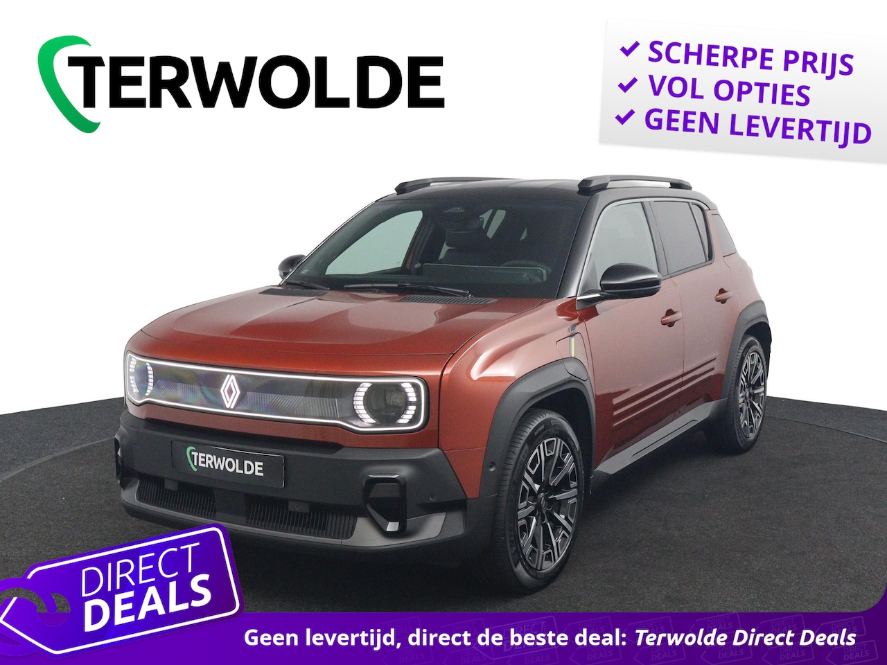 Renault 4 - comfort range iconic 52 kWh | Achteruitrijcamera | Elektrisch verwarmbare voorstoelen | El - AutoWereld.nl