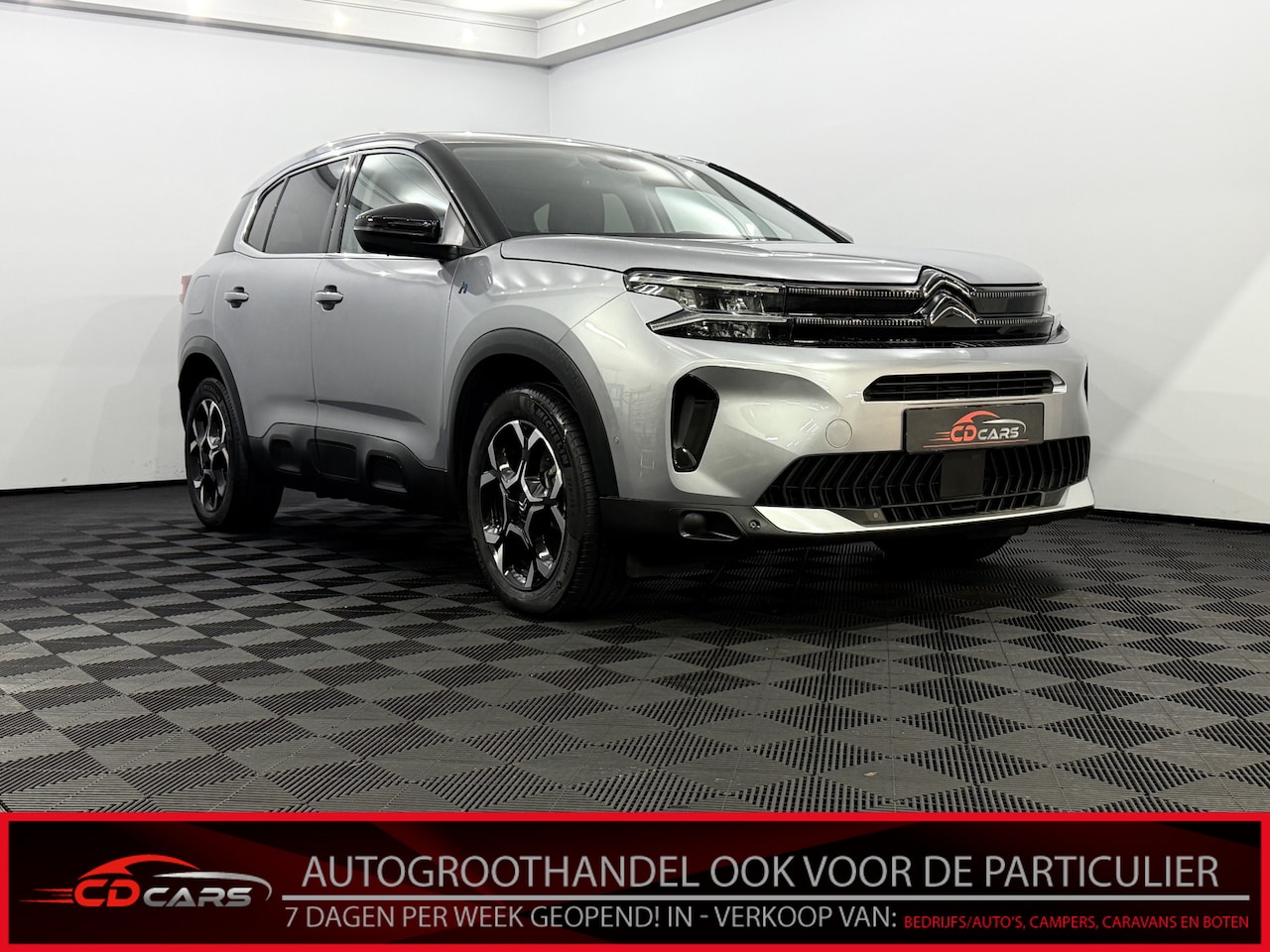 Citroën C5 Aircross - 1.6 Plug-in Hybrid 225 Business Plus Navi, Half leder, Parkeersensoren, Rijstrook correcti - AutoWereld.nl
