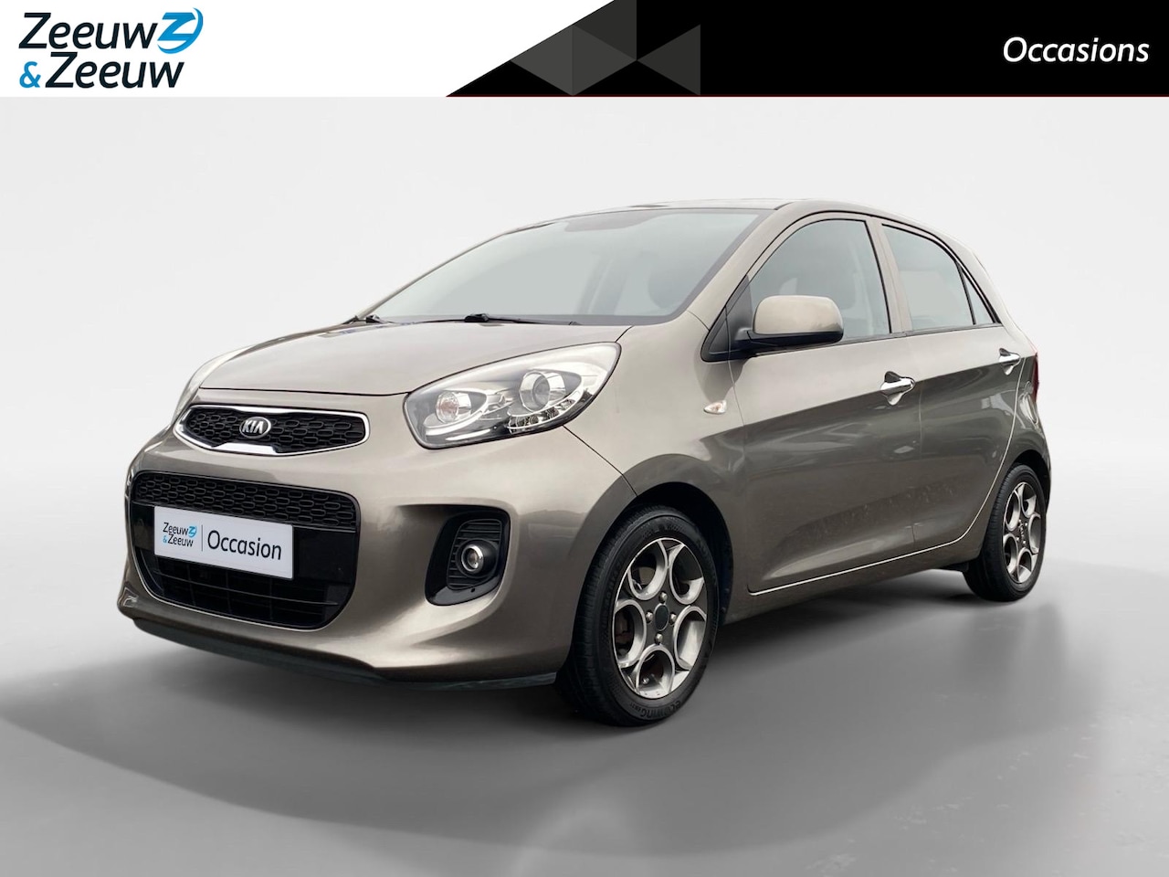 Kia Picanto - 1.2 CVVT DynamicLine Climate control | LM-velgen | Cruise control | Bluetooth | - AutoWereld.nl