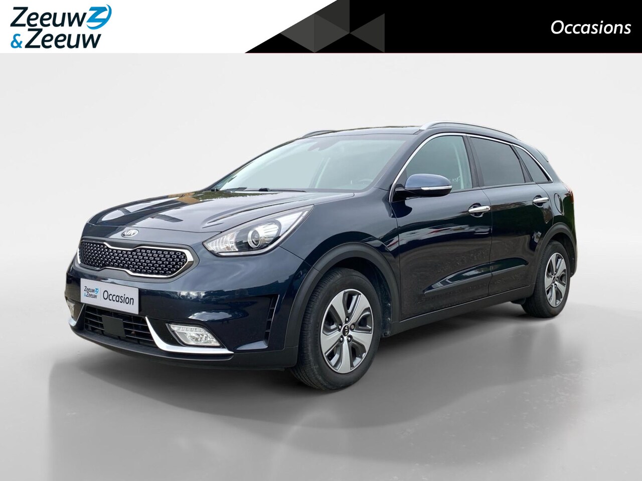 Kia Niro - 1.6 GDi Hybrid BusinessLine | Stoel +Stuur verwarming | Climate control | Parkeer camera a - AutoWereld.nl