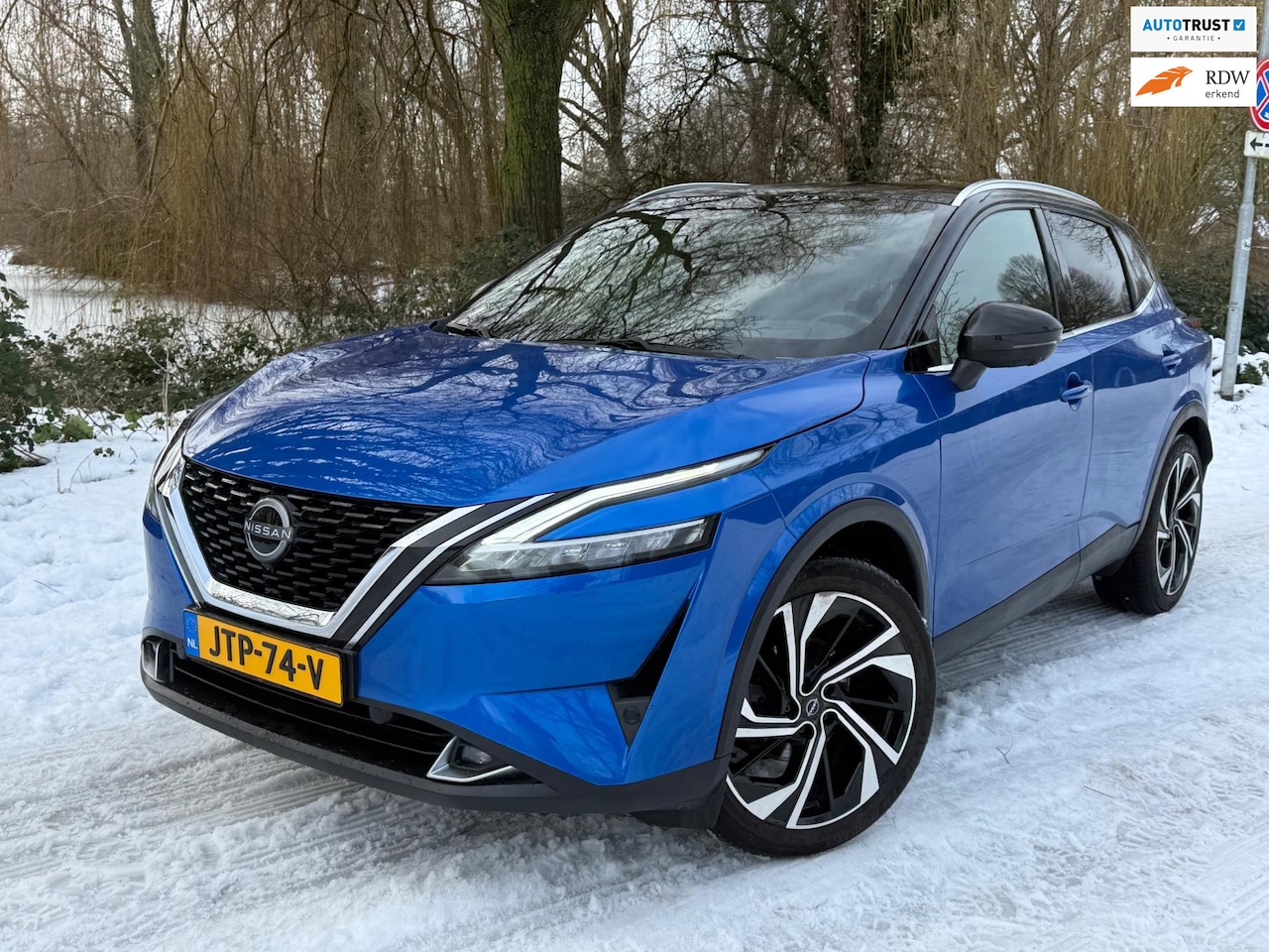 Nissan Qashqai - 1.3 MHEV Xtronic 4WD Tekna Plus 1 Eig .b.j. 6-2023 28000 km Duurste uitvoering alle optie' - AutoWereld.nl