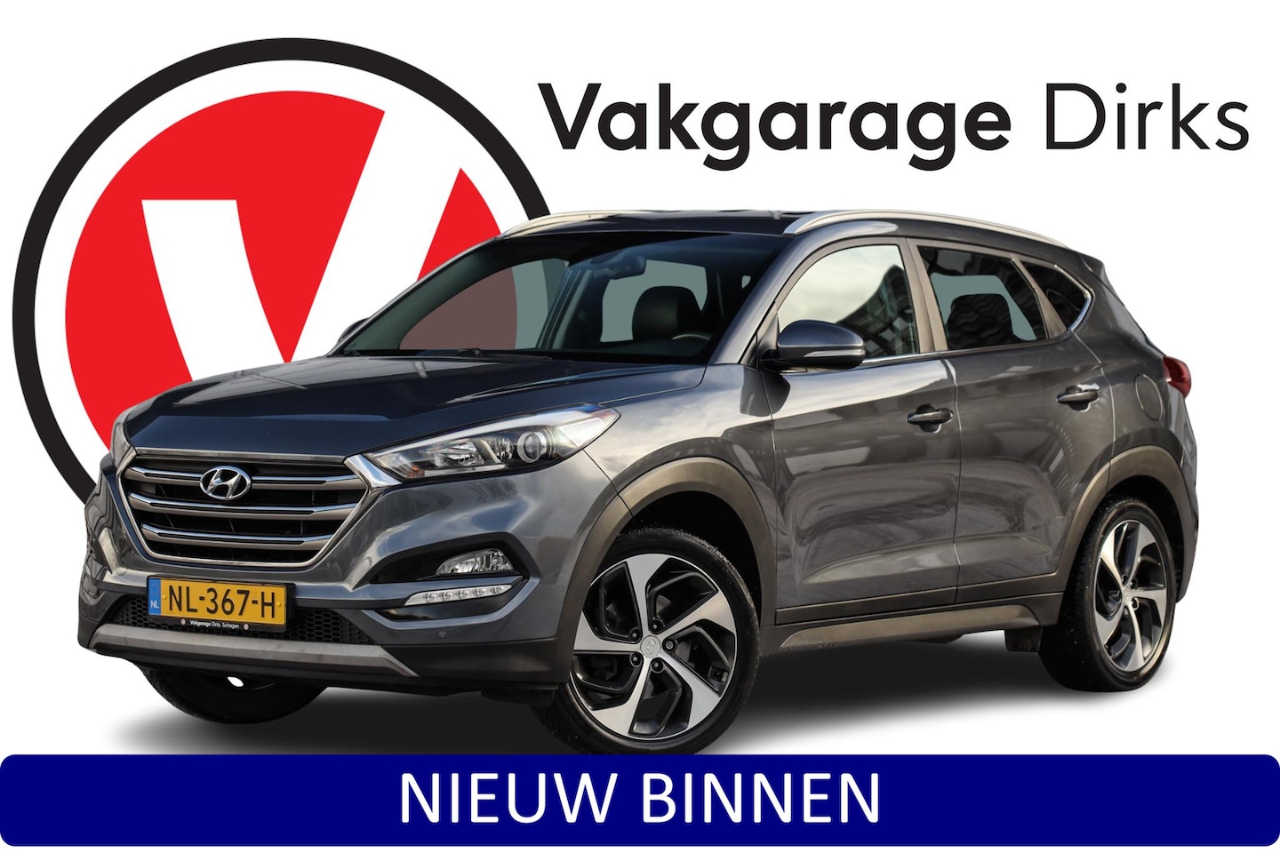Hyundai Tucson - 1.6 GDi Go! ✅ Leder ✅ Camera ✅ Stoelverwarming - AutoWereld.nl