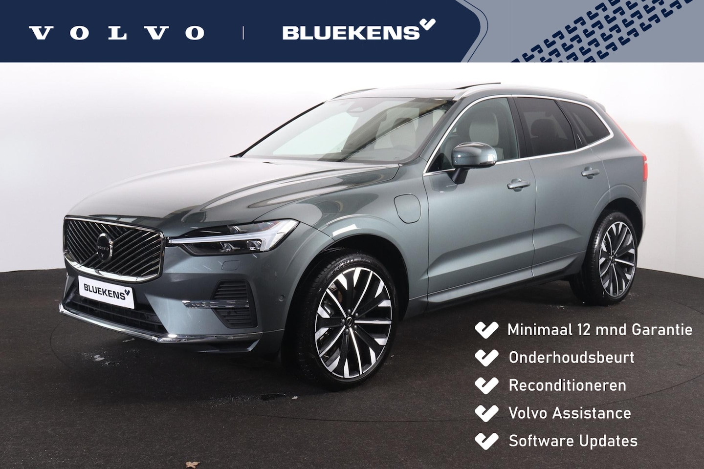 Volvo XC60 - T6 Recharge AWD Ultra Bright - Panorama/schuifdak - IntelliSafe Assist & Surround - 360º C - AutoWereld.nl