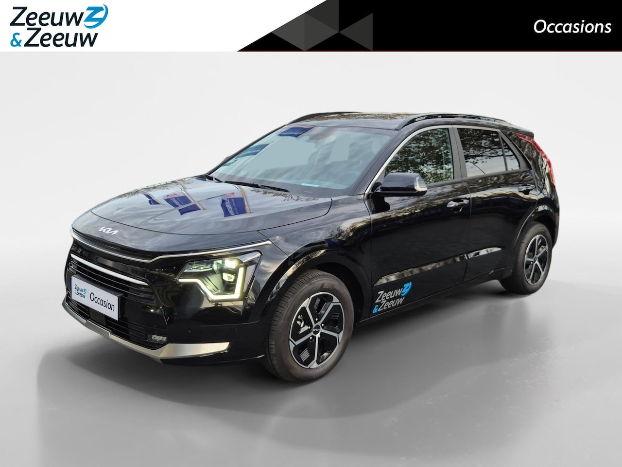 Kia Niro - 1.6 GDi Hybrid DynamicPlusLine | Climate Control | Navigatie | Open Dak | Leer | Stoelverw - AutoWereld.nl