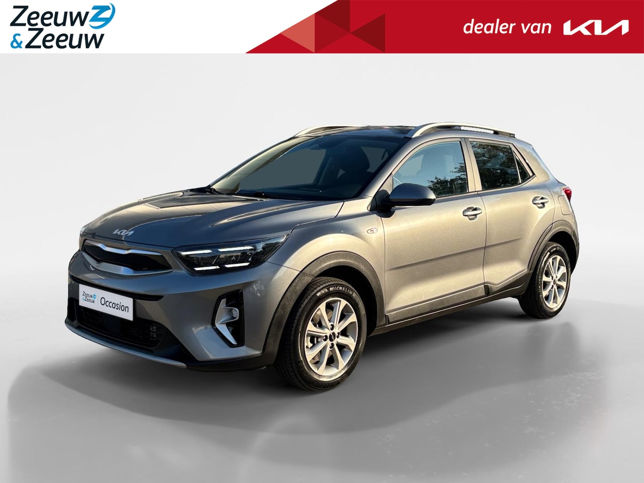 Kia Stonic - 1.0 T-GDi MHEV DynamicLine Navigatie | Achteruitrijcamera | Climate control | Lichtmetaal - AutoWereld.nl