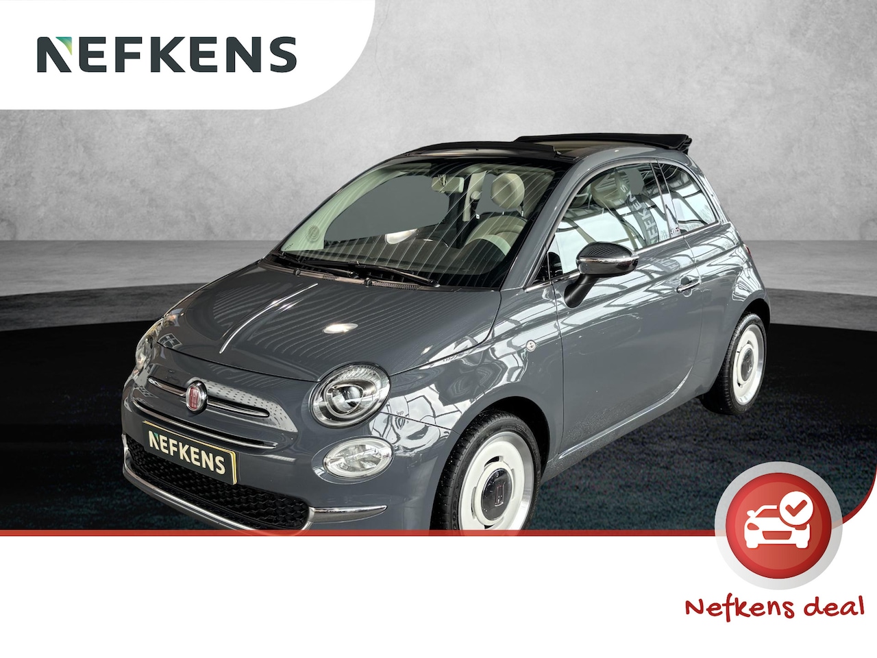 Fiat 500 C - TwinAir Turbo 80pk Anniversario Cabrio | Apple CarPlay & Android Auto | Airco | Cruise con - AutoWereld.nl