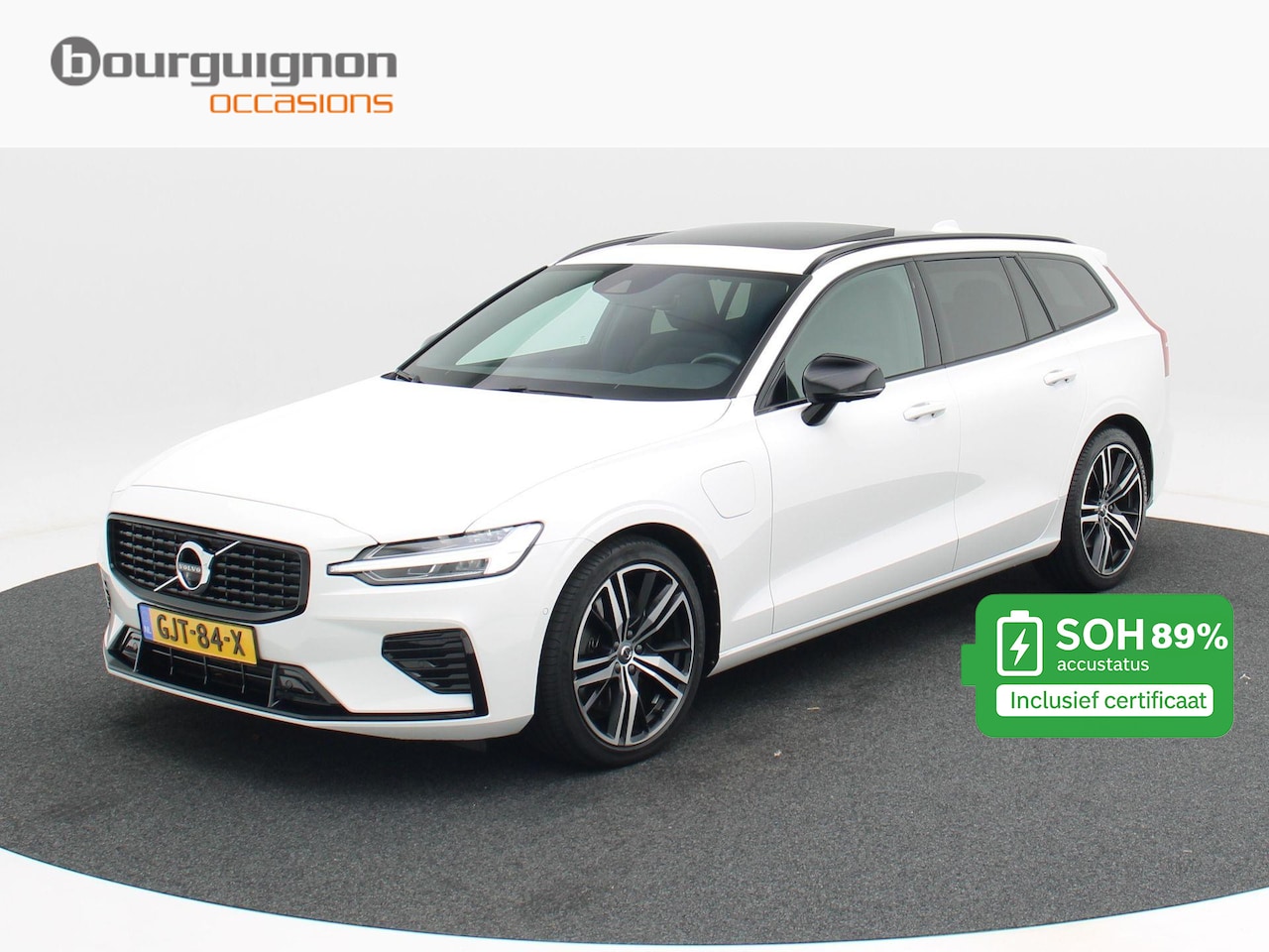 Volvo V60 - 2.0 T6 340 Pk Automaat Recharge AWD R-Design | Panoramadak | Harman/Kardon | Elektrische A - AutoWereld.nl