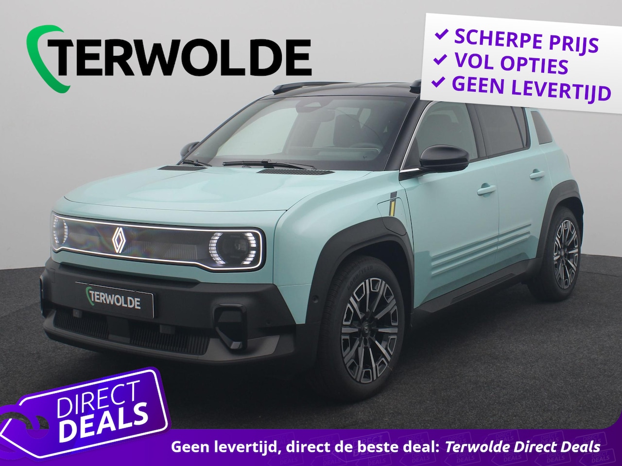 Renault 4 - comfort range iconic 52 kWh | Achteruitrijcamera | Elektrisch verwarmbare voorstoelen | El - AutoWereld.nl